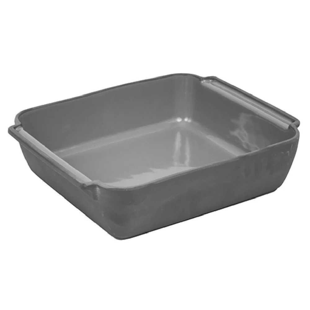 BauscherHepp TGY4612 12 Inch Rectangular Marl Collection Crock 125-1/10 Oz Melamine Gray