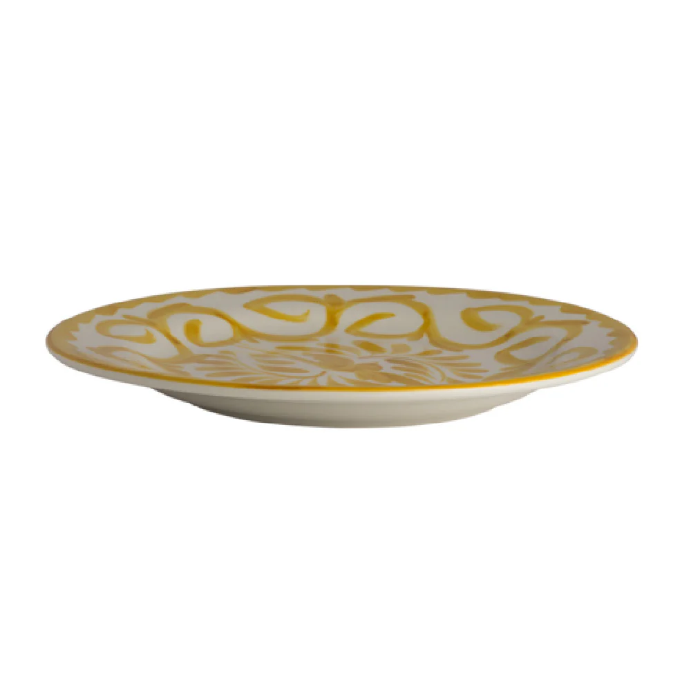 Steelite A123P103 10.25 Inch Rimmed Rolled Edge Plate Sand Round China Steelite A123P103 10.25 Inch Rimmed Rolled Edge Plate Sand Round China