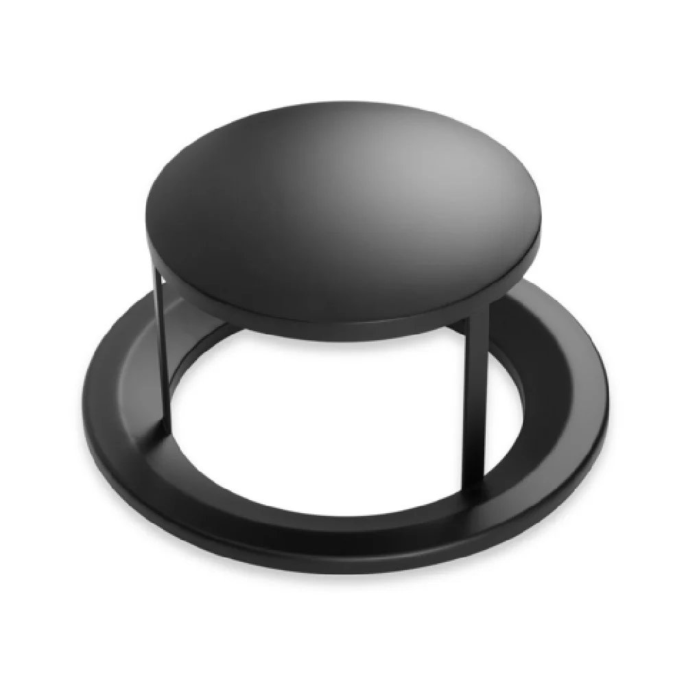 Alpine Industries ALP4400-01-RB 20 Inch Round Trash Receptacle Lid with Weather Resistance