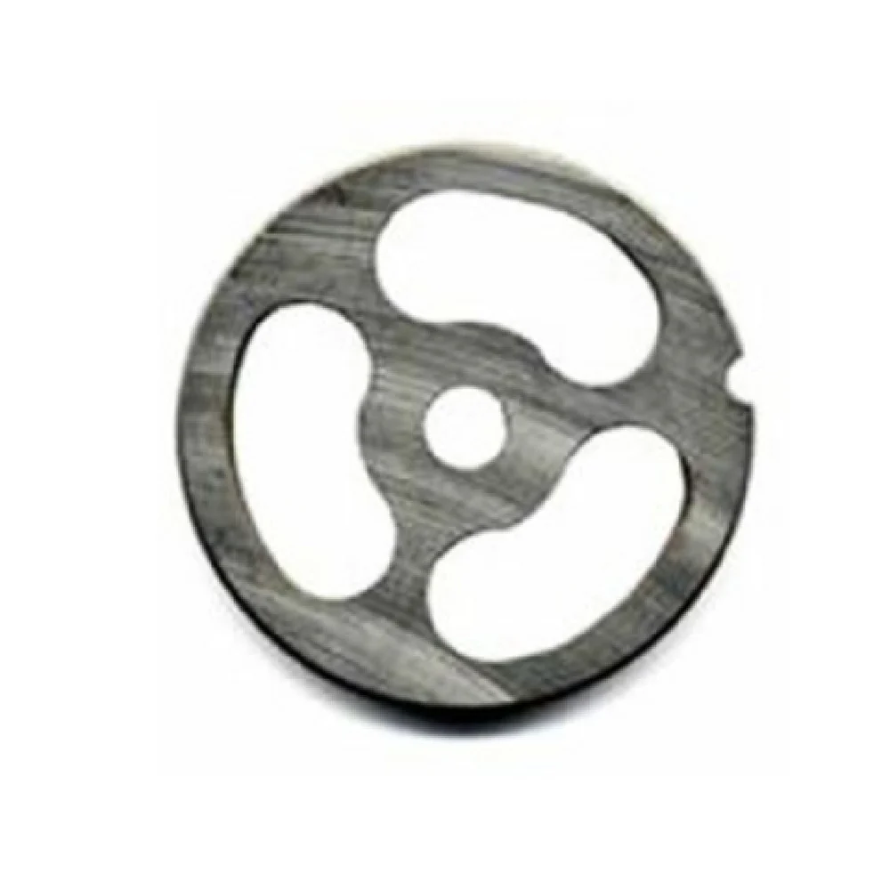 Alfa 12 KIDNEY-3 SS 2.5 Inch Kidney Plate 3 Holes Stainless Steel