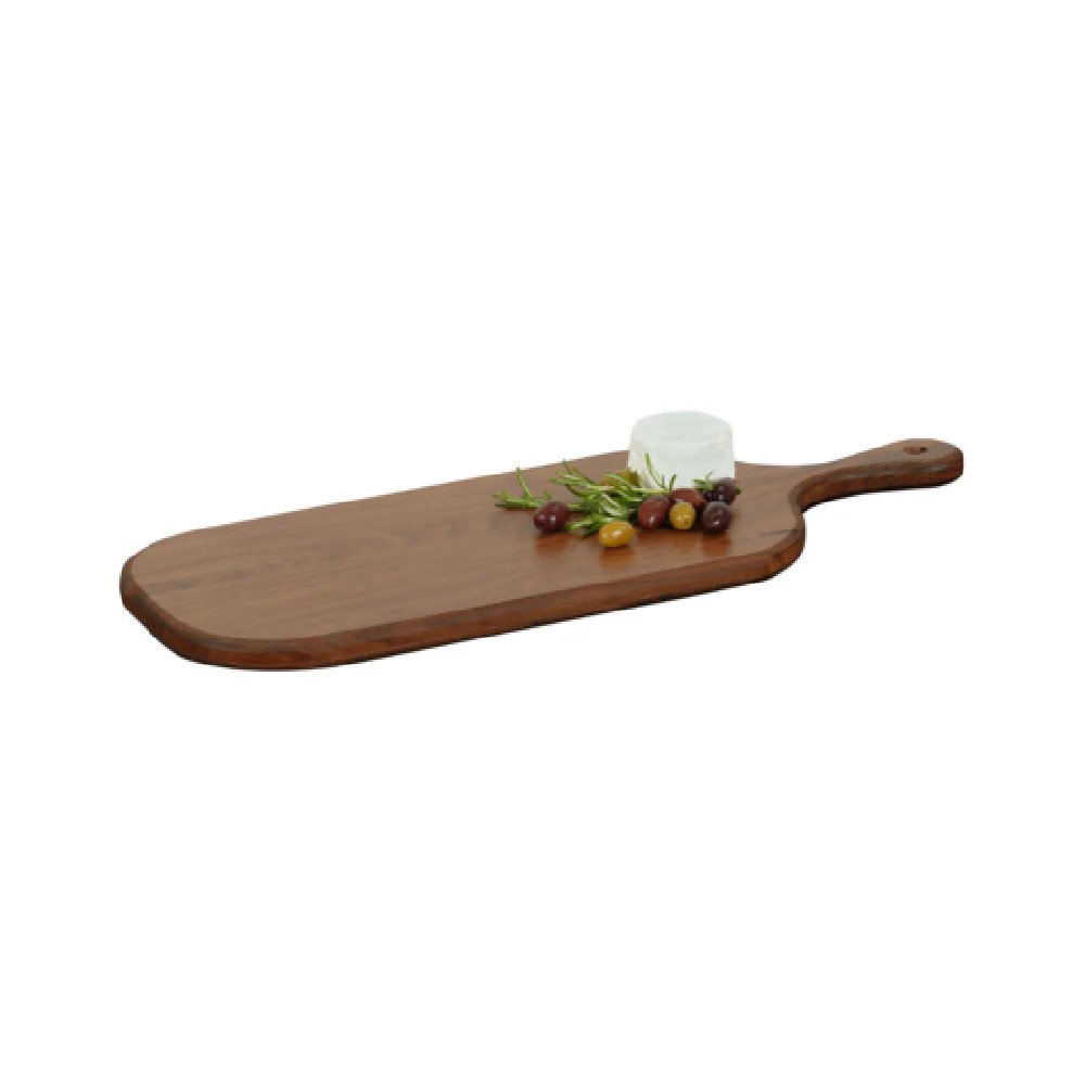 Cal Mil 23174-228-78 22 Inch Serving Board Walnut with Stylish Display