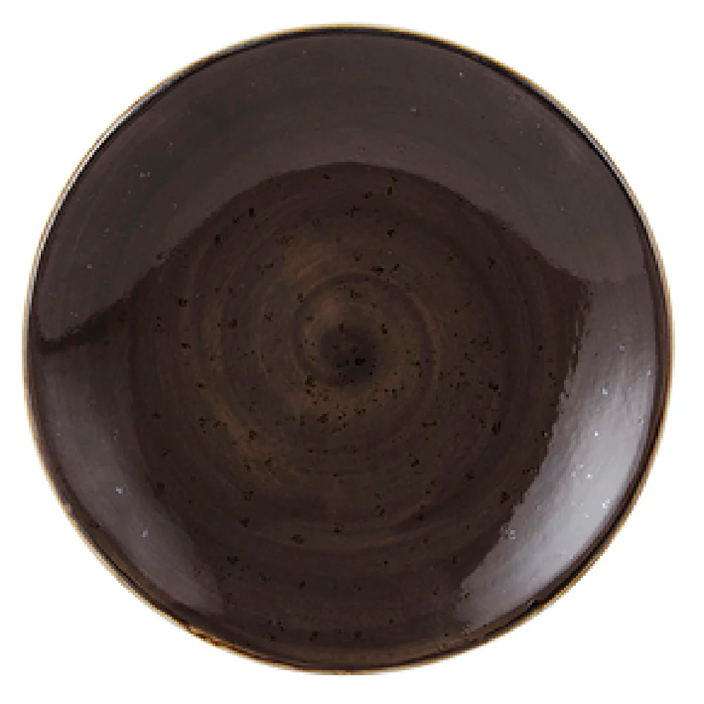 Tuxton GGM-003 7-1/4 Inch Round Plate Lead-Free Porcelain with Scratch-Resistant Glaze