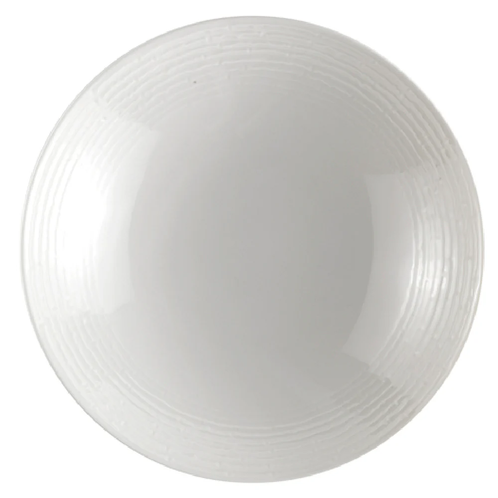 Steelite 62105ST1007 12.0 oz Soup Bowl Rattan Round Royal Porcelain - 9.75 Inch