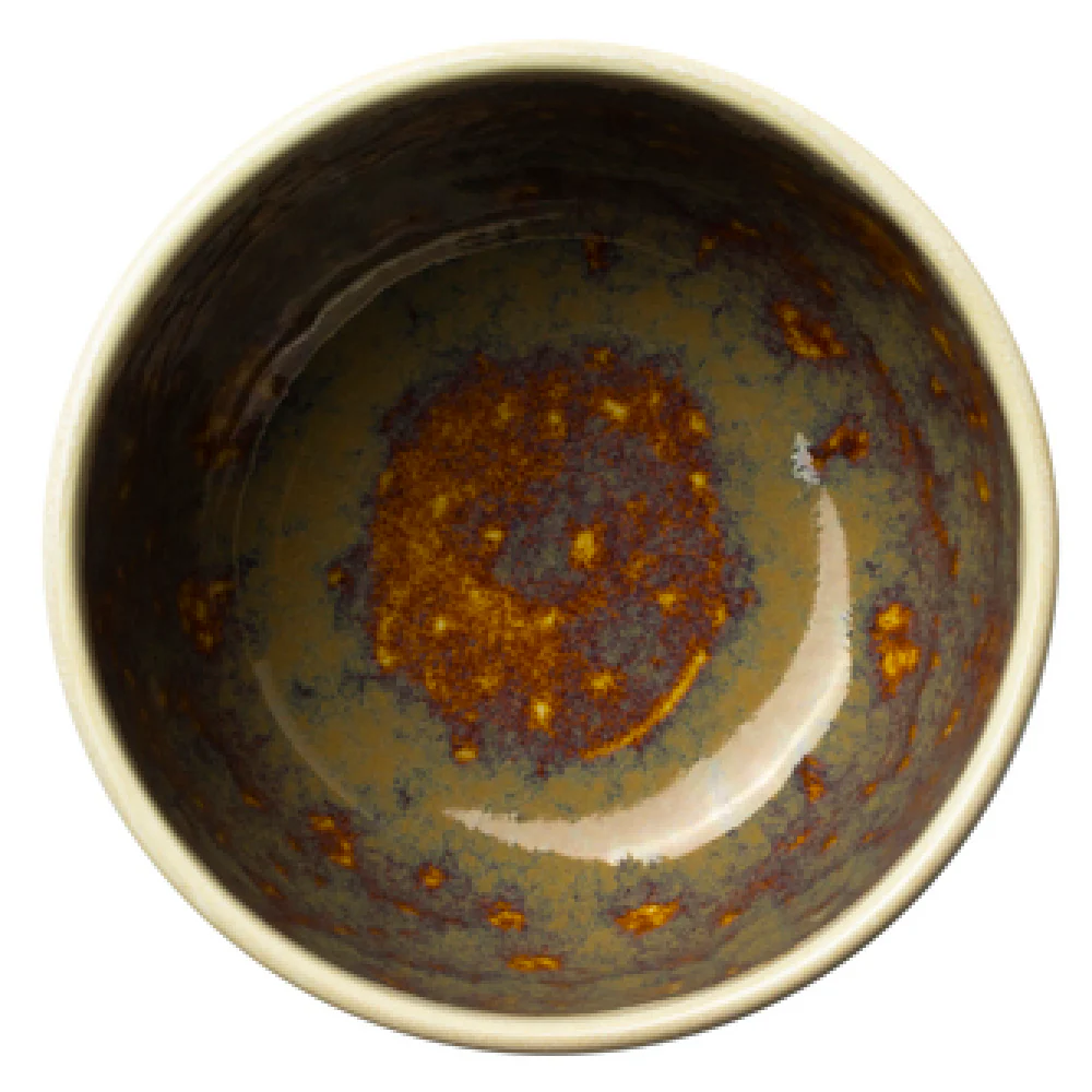 Steelite 17840628 Bowl 16.0 Oz Aurora Vesuvius Amber Alumina Vitrified