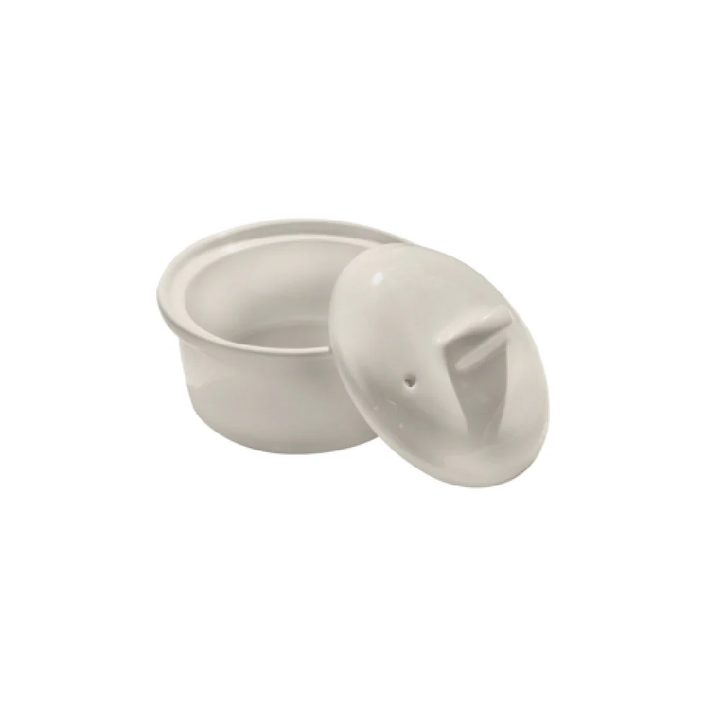Steelite DCI604W 12 Oz Casserole Dish Round Unhandled Ceramic White