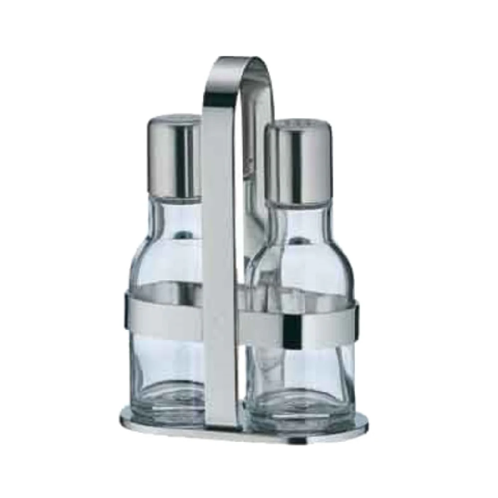 BauscherHepp 06.6062.6030 Salt Shaker Metal and Glass with Pure by WMF BauscherHepp 06.6062.6030 Salt Shaker Metal and Glass with Pure by WMF