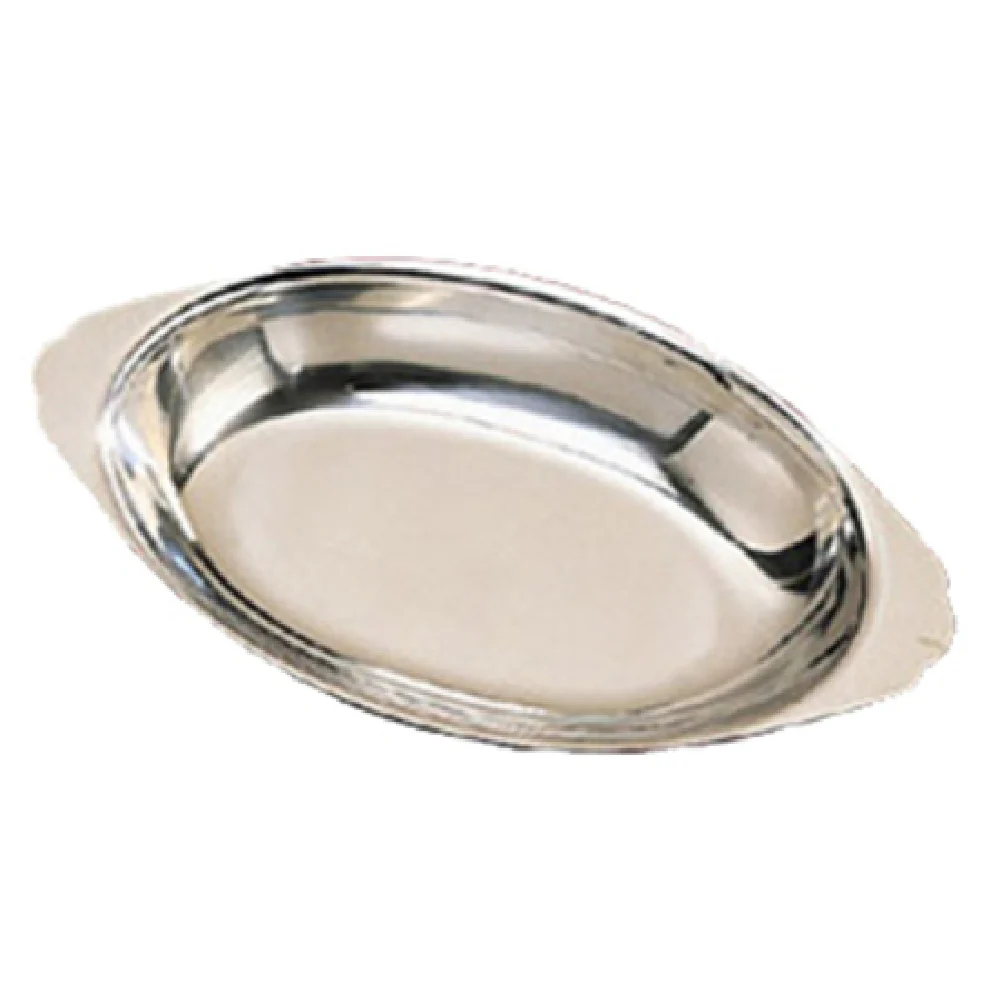 American Metalcraft AO200 20 Oz Oval Au Gratin Dish Stainless Steel with Handles American Metalcraft AO200 20 Oz Oval Au Gratin Dish Stainless Steel with Handles