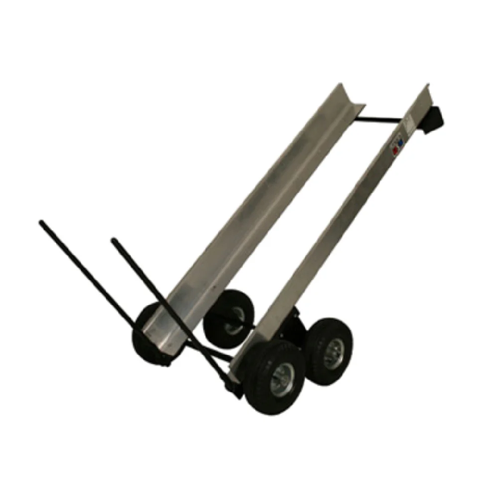 Forbes Industries HD-ATC 10 Inch Chair Truck Heavy Duty Steel Black with Wheels