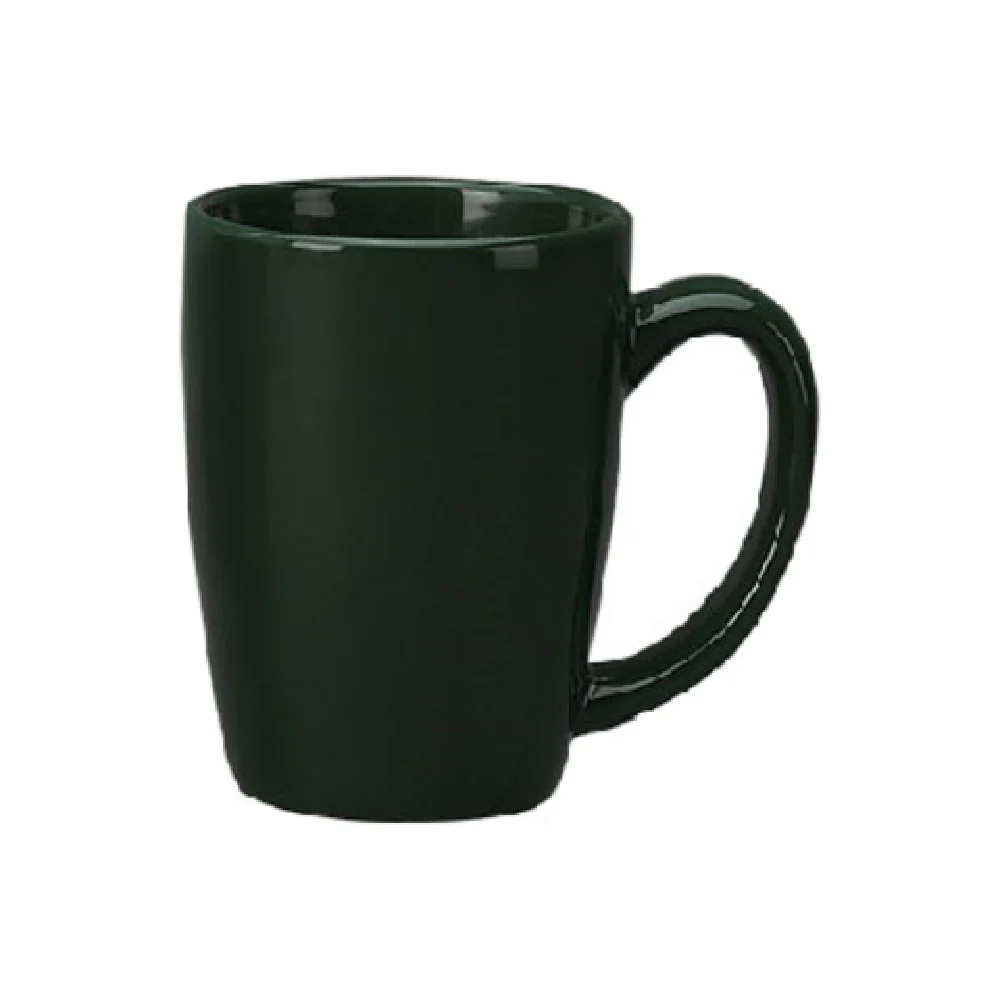 International Tableware 8286-67 14 Oz Round Cup with Handle Ceramic Green