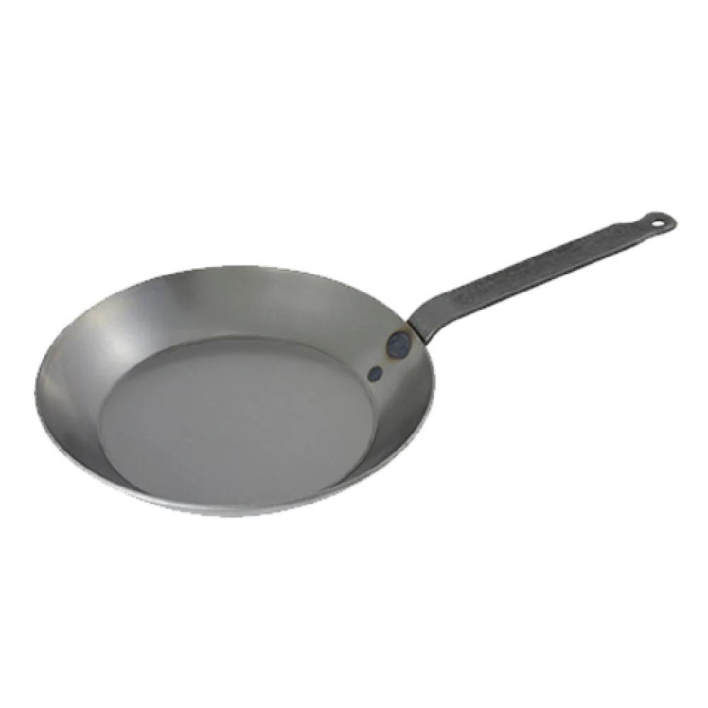 Matfer 62006 12-5/8 Inch Frying Pan steel black with riveted handle