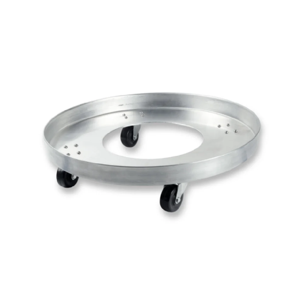 Chicago Metallic 40615 17 Inch Dolly for Round Pizza Pans Aluminum with 4 Inch Casters