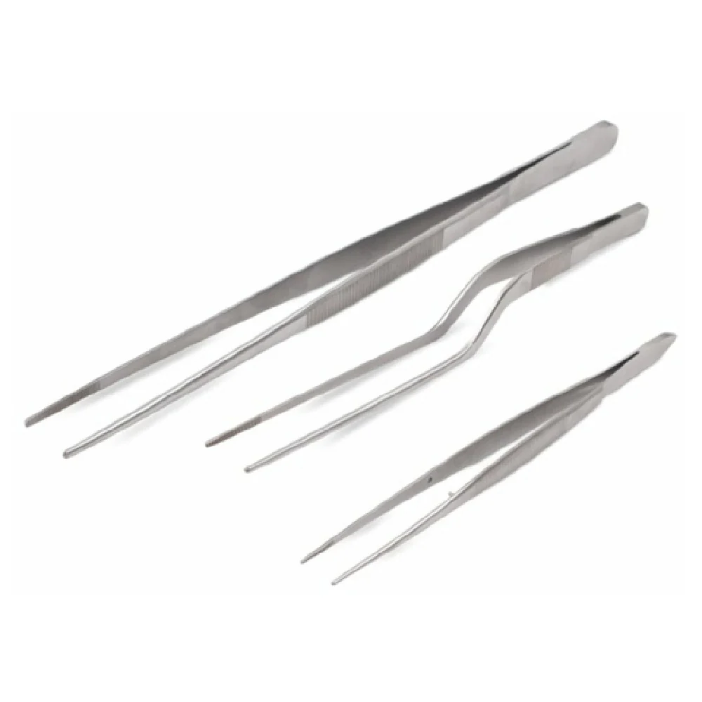 JB Prince UA123 7.87 Inch Plating Tweezer Set Stainless Steel 3 Piece JB Prince UA123 7.87 Inch Plating Tweezer Set Stainless Steel 3 Piece