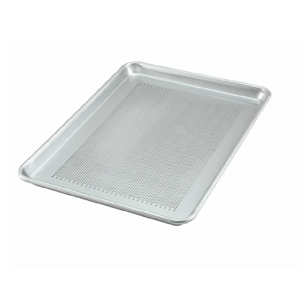 Winco ALXP-1318P 13 Inch Perforated Sheet Pan 18 Gauge Aluminum