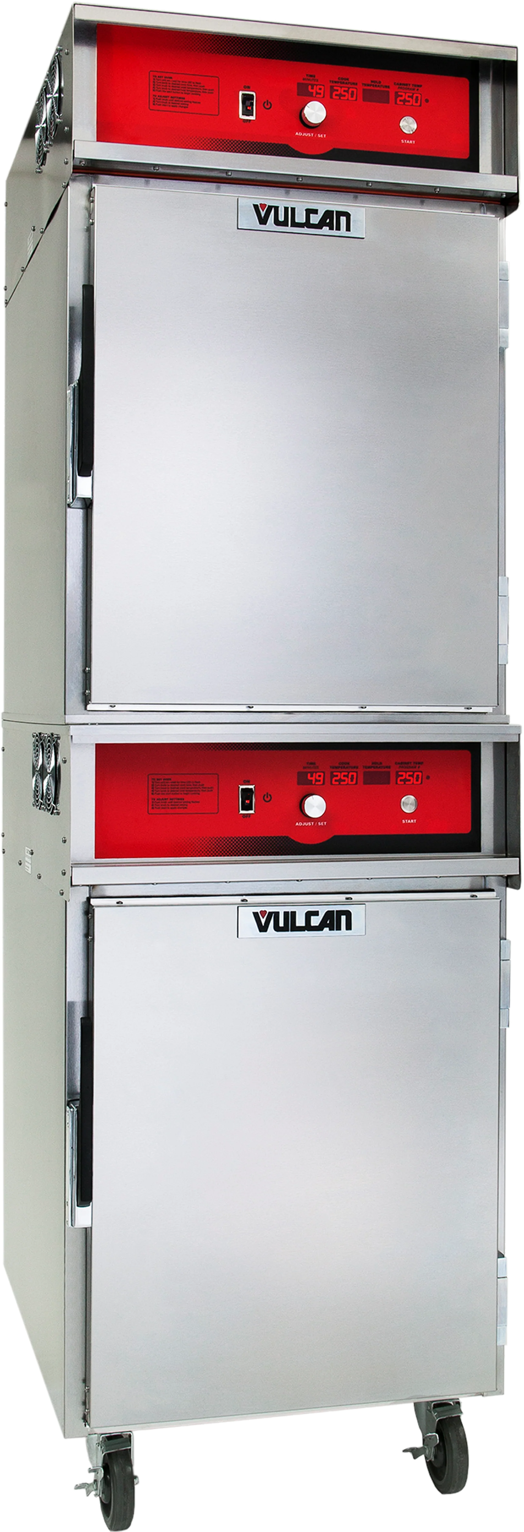Vulcan VCH88 26 Inch Mobile Double-deck Electric Cook Hold Cabinet Vulcan VCH88 26 Inch Mobile Double-deck Electric Cook Hold Cabinet