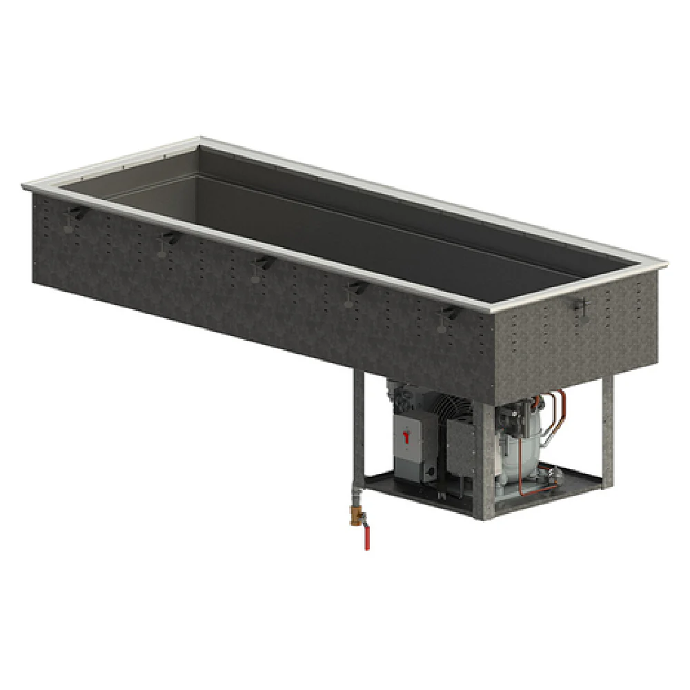 Vollrath FC-4C-01120-R 26 Inch Drop-In Refrigerated Cold Pan with Drip-Free Flange