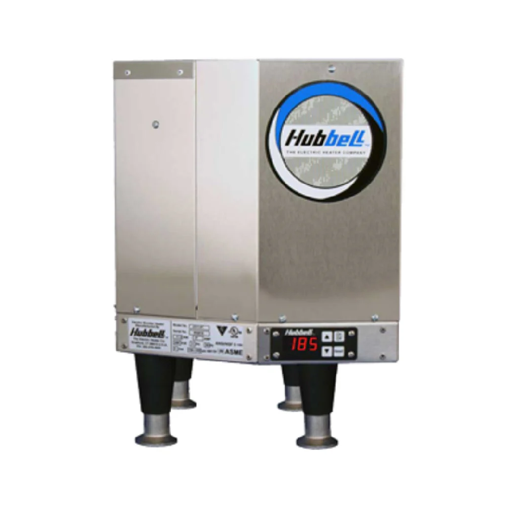 Hubbell J35.7A Electric Booster Heater 5.7kW 3 Gallon Stainless Steel with Leak Detection