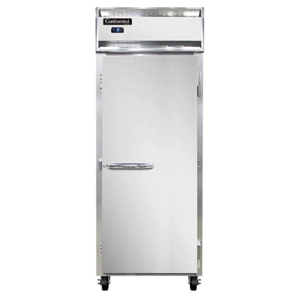 Continental Refrigerator 1FESNSS 28-1/2 Inch Reach-In Freezer Gas Self-Contained