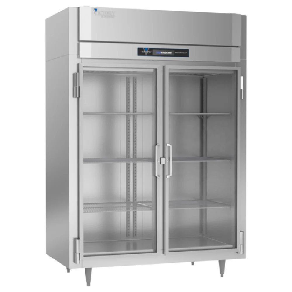 Victory FSA-2D-S1-EW-HG-HC 58 Inch Freezer Gas Reach-in 52.0 cu with glass doors