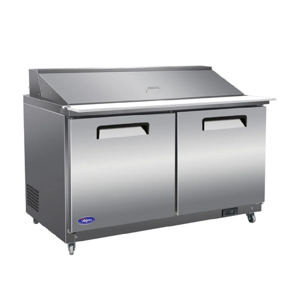 Valpro VP60SM-HC 61 Inch Sandwich Salad Top Refrigerator 16 cu ft - Two Section