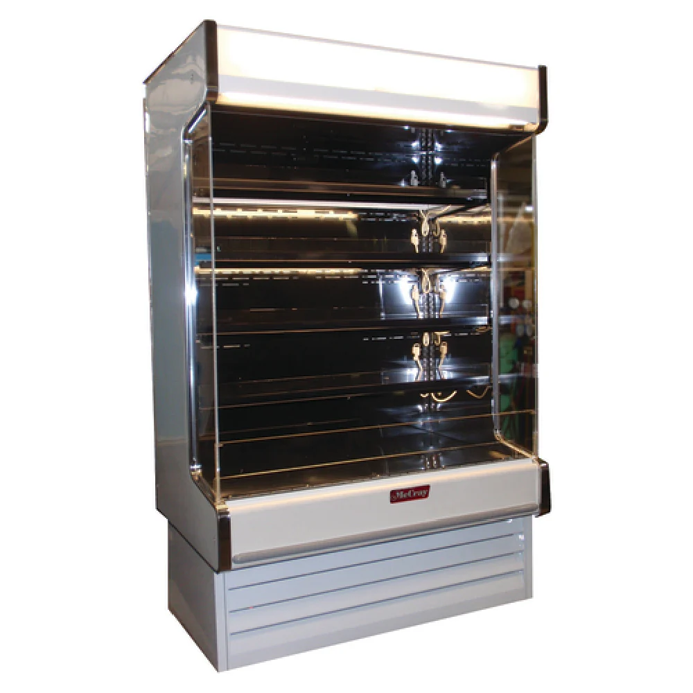 Howard-McCray SC-OD35E-6-LED-LC 75 Inch Dairy Open Merchandiser with LED Lighting