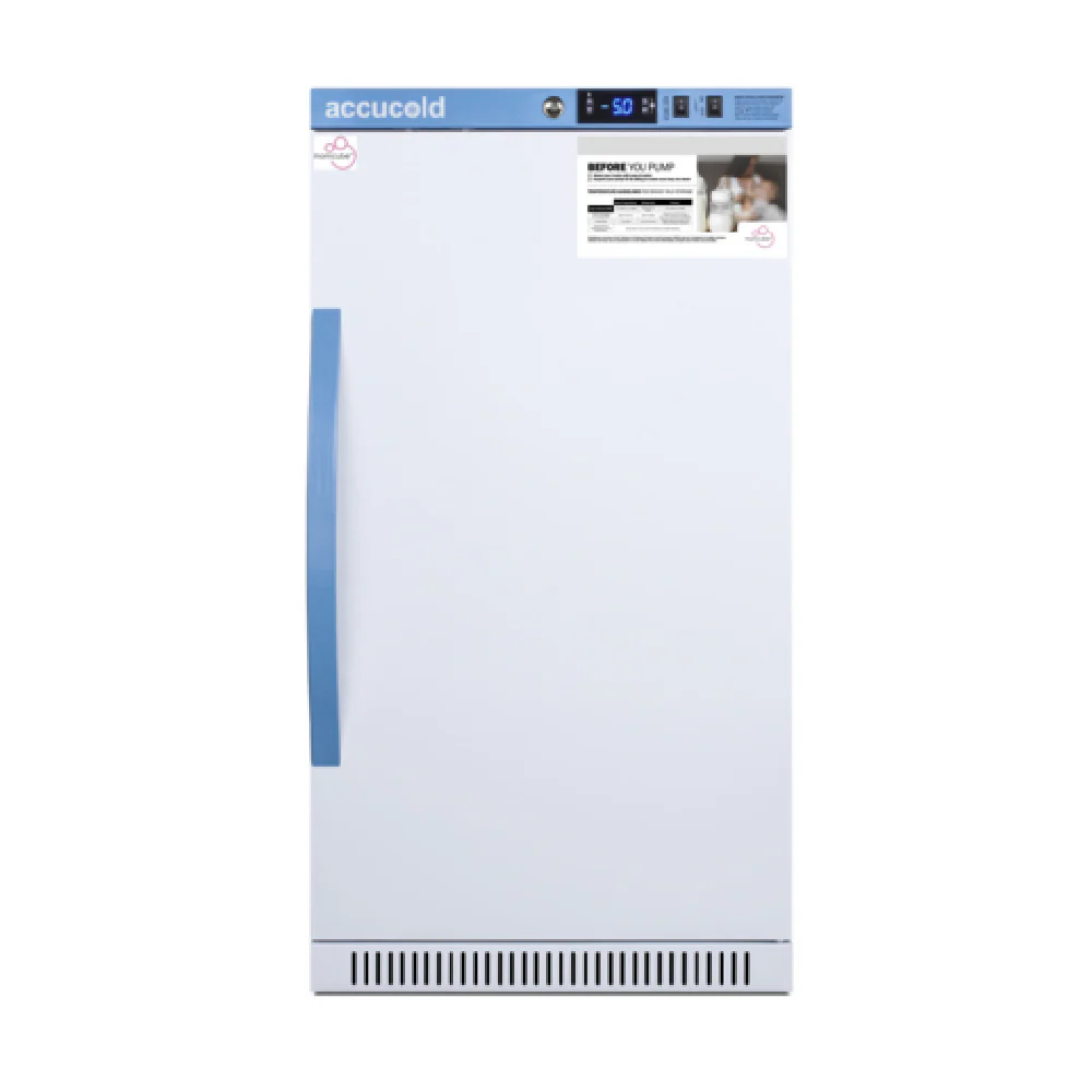 Summit AFZ2PVBIADAMC 19 Inch Breast Milk Freezer 2.47 cu.ft Electric Antimicrobial Handle White Summit AFZ2PVBIADAMC 19 Inch Breast Milk Freezer 2.47 cu.ft Electric Antimicrobial Handle White