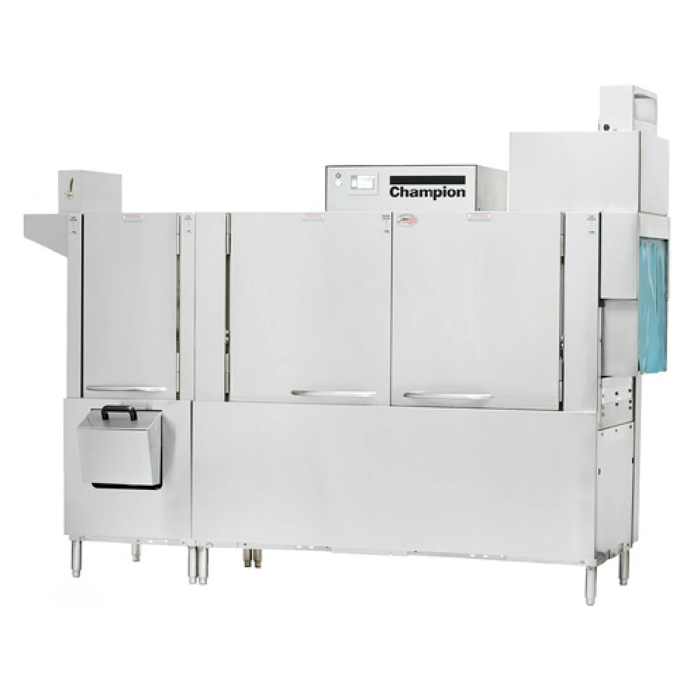 Champion 86 PRO_240/60/3 64 Inch Two-tank Conveyor Dishwasher with Pre-wash Champion 86 PRO_240/60/3 64 Inch Two-tank Conveyor Dishwasher with Pre-wash