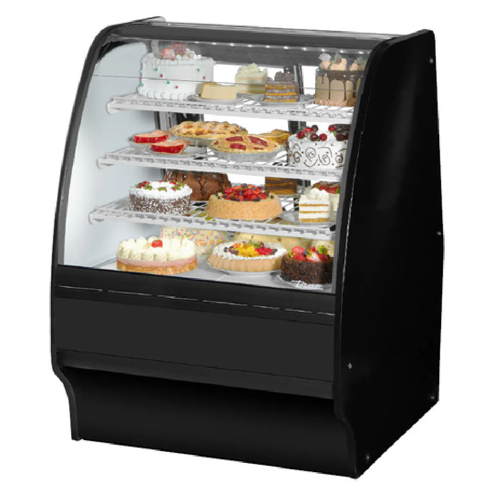 True Refrigeration TGM-R-36-SC/SC-S-S 36 Inch Glass Merchandiser Refrigerated True Refrigeration TGM-R-36-SC/SC-S-S 36 Inch Glass Merchandiser Refrigerated