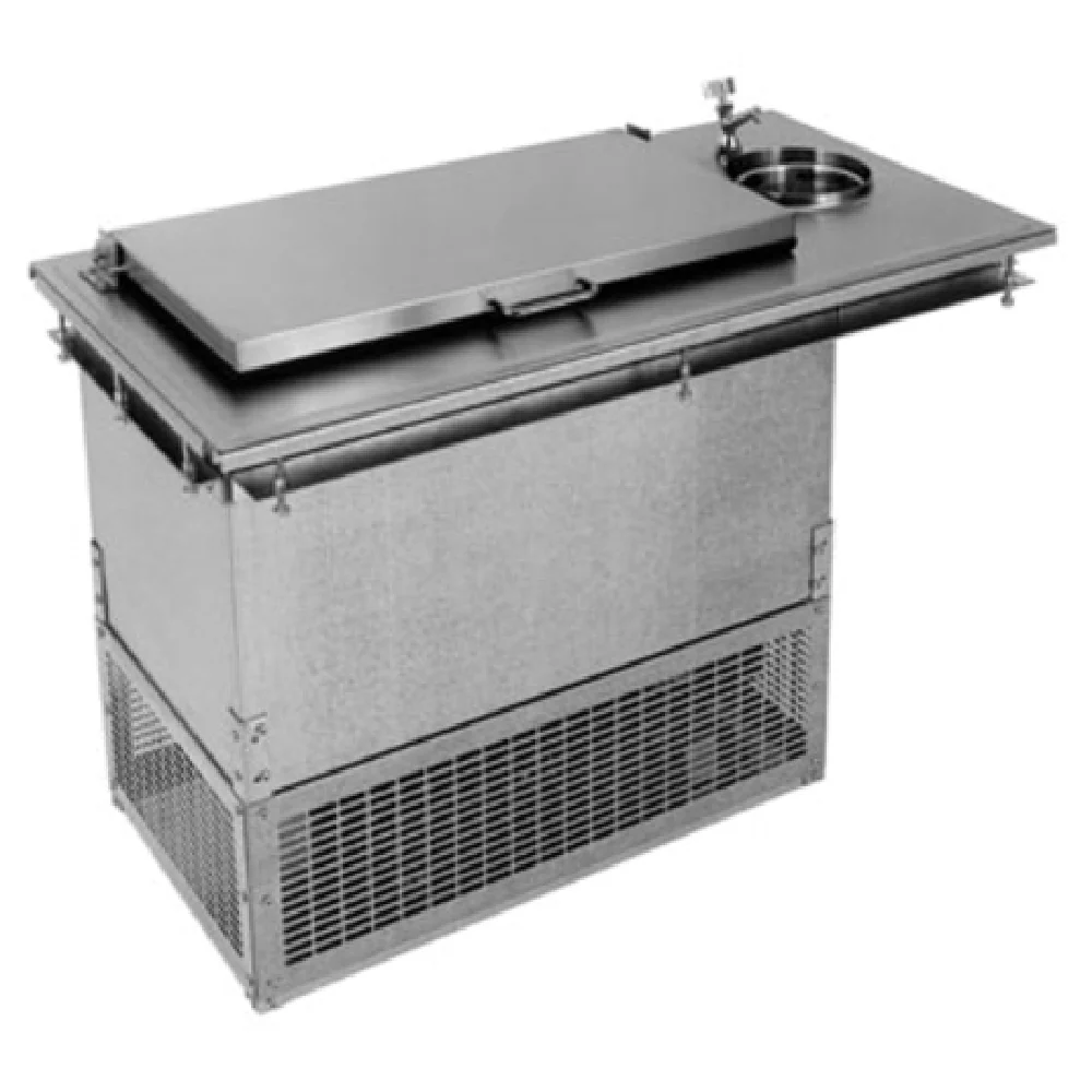 Glastender DI-FR36-DW 24 Inch Ice Cream Dipping Cabinet Drop-In with Dipper Well