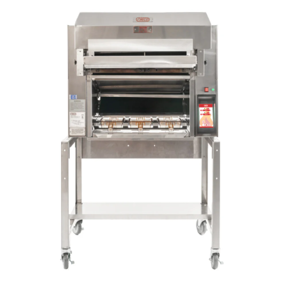 Nieco LLC MV63-G_LP 38 Inch Conveyor Broiler Gas with Touchscreen 80000 BTU Nieco LLC MV63-G_LP 38 Inch Conveyor Broiler Gas with Touchscreen 80000 BTU