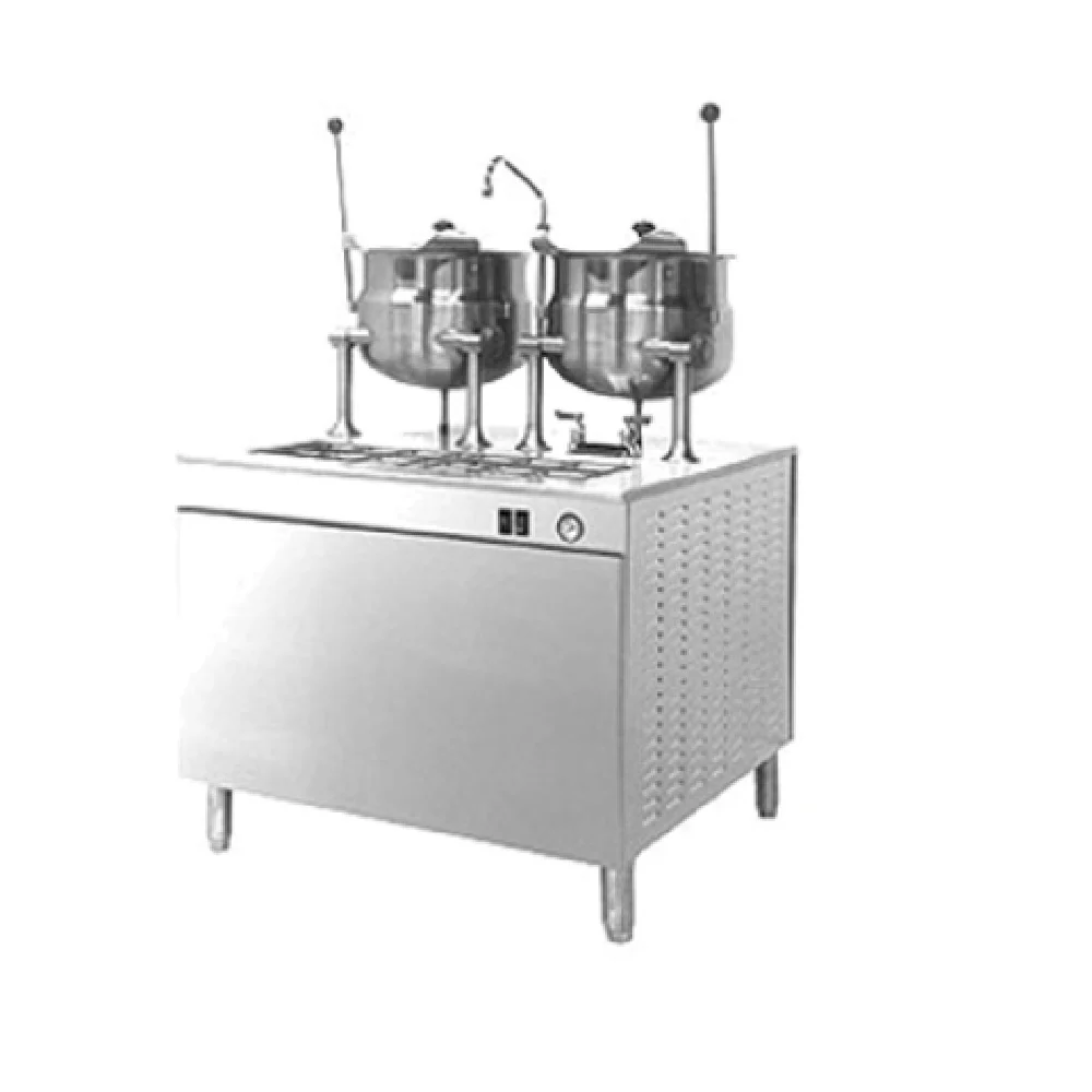 Cleveland 36EMK6624_240/60/1 36 Inch Kettle Cabinet Assembly Electric with 2 Kettles