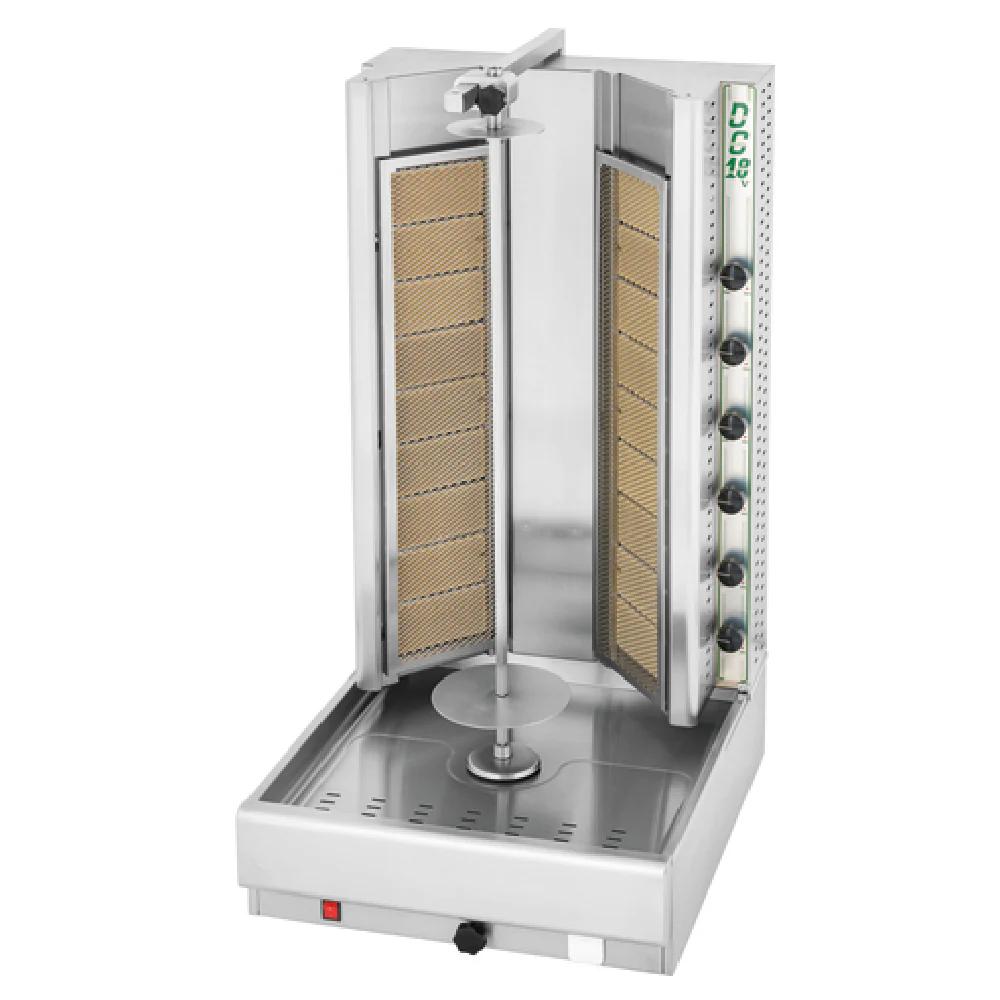 Eurodib DG18V Visvardis Turbo Gyro Machine Gas 198-220 Lbs. Meat Capacity Eurodib DG18V Visvardis Turbo Gyro Machine Gas 198-220 Lbs. Meat Capacity