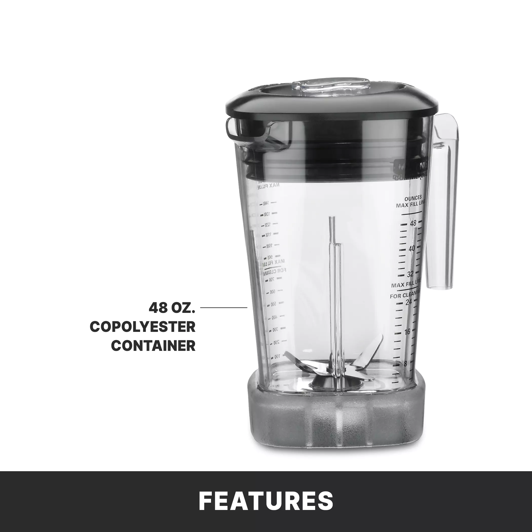 Waring MX1200XTPSEE 10 Inch Countertop Blender Copolyester Container with Sound Enclosure Waring MX1200XTPSEE 10 Inch Countertop Blender Copolyester Container with Sound Enclosure