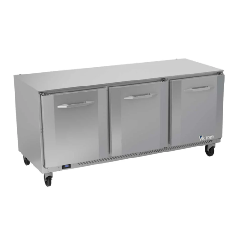 Victory VUR72HC 72 Inch Undercounter Refrigerator 17.88 Cu with V-Core Technology
