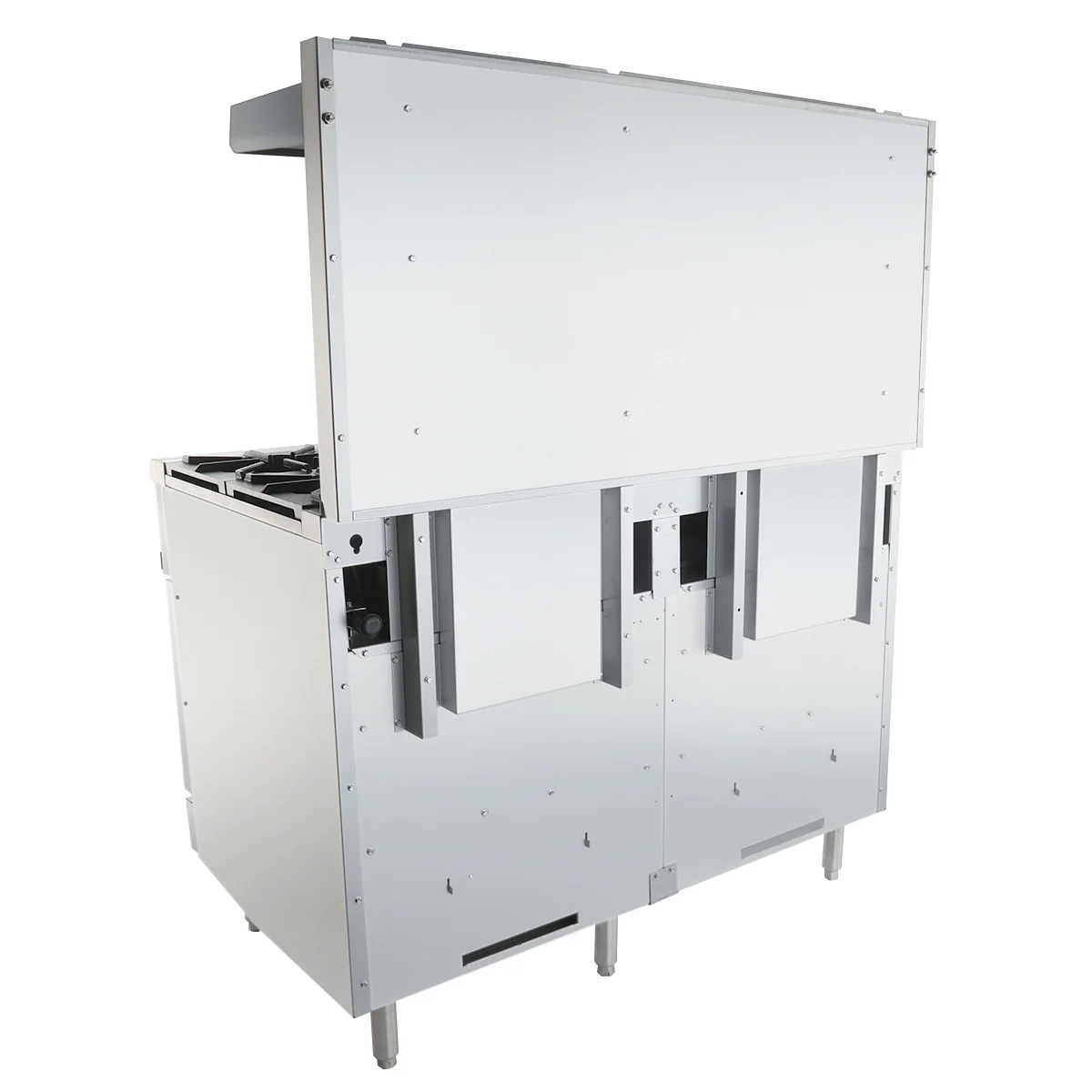 Empura Equipment EGR-48_NAT 48 Inch Double Base Gas Range with 8 Burners 30000 BTU Empura Equipment EGR-48_NAT 48 Inch Double Base Gas Range with 8 Burners 30000 BTU