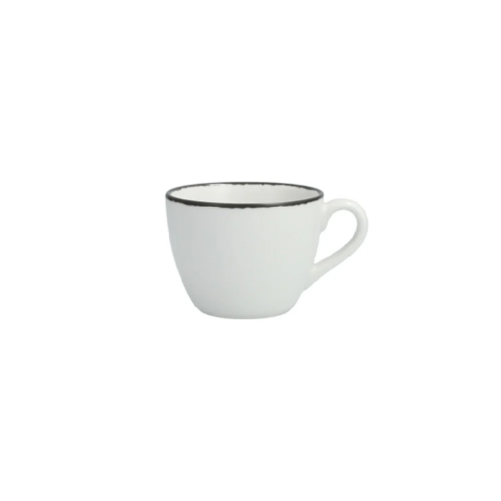 Fortessa TC7400.DV.5.10 7 Oz Spice Pepper Coffee Cup China Dishwasher Safe
