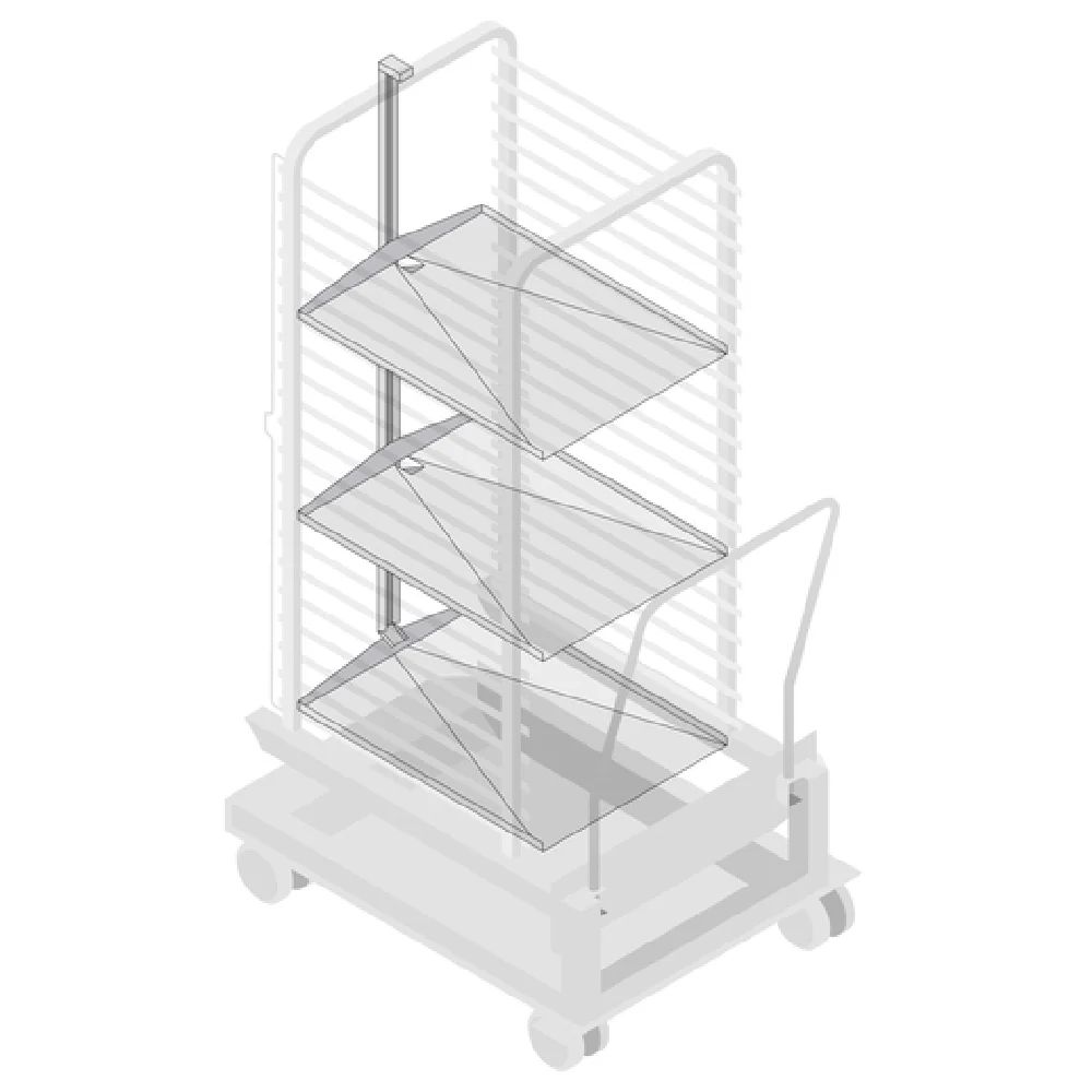 Rational 60.73.040 Drain Set for Mobile Oven Racks Type 201 Stainless Steel Rational 60.73.040 Drain Set for Mobile Oven Racks Type 201 Stainless Steel