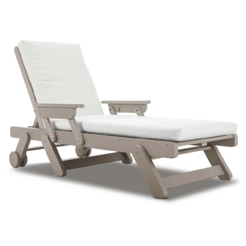 Plantation Prestige Commercial Furniture 3240900-01 STD Corolla Chaise Lounge Standard Finish Plantation Prestige Commercial Furniture 3240900-01 STD Corolla Chaise Lounge Standard Finish