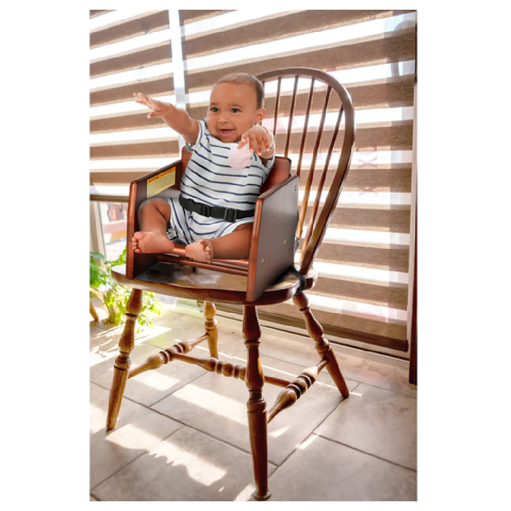 Alpine Industries ALP413-01-MA 11 Inch Stacking Wood Booster Seat with Mahogany Finish Alpine Industries ALP413-01-MA 11 Inch Stacking Wood Booster Seat with Mahogany Finish