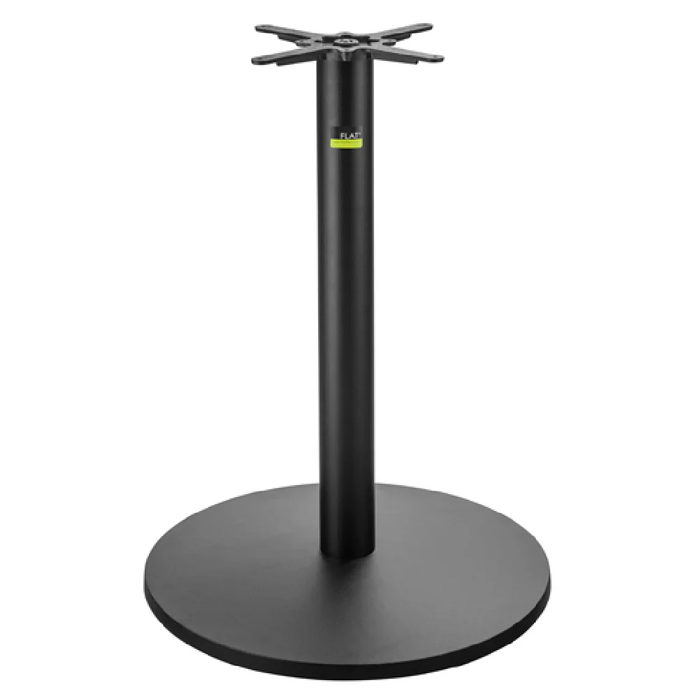FLAT Tech CT3015 30 Inch Round Pedestal Base with Hydraulic Stabilization Cast Iron