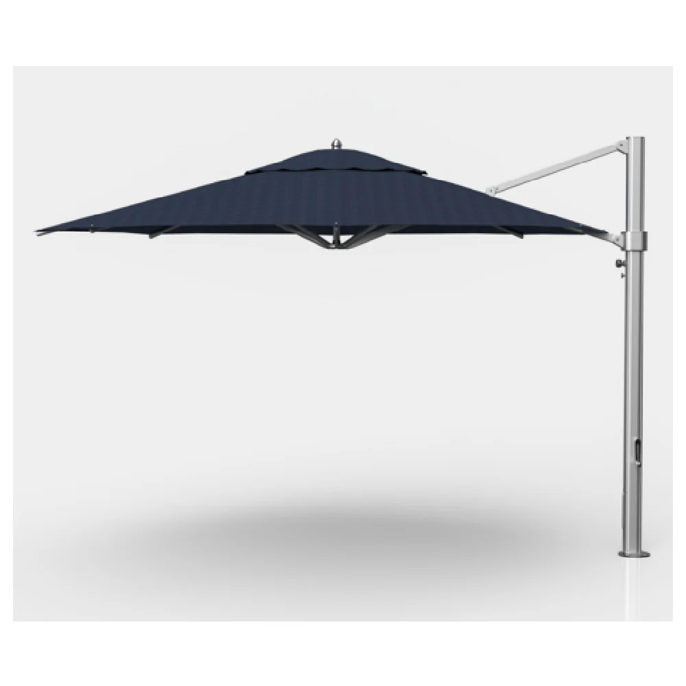 Plantation Prestige Commercial Furniture 9021-01 GRB 13 Ft Octagon Umbrella Matte Silver Plantation Prestige Commercial Furniture 9021-01 GRB 13 Ft Octagon Umbrella Matte Silver