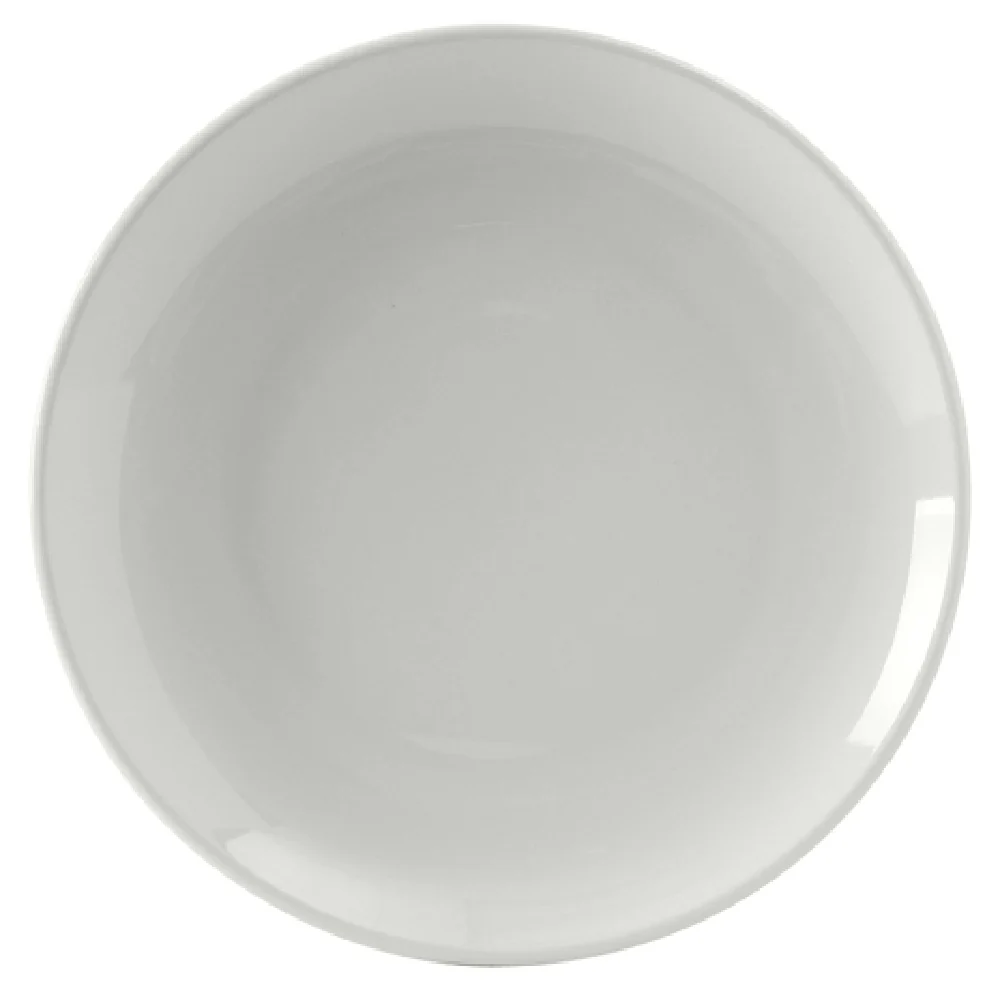 Tuxton VPA-121 12-1/8 Inch Round Coupe Plate Porcelain White with Dishwasher Safe Tuxton VPA-121 12-1/8 Inch Round Coupe Plate Porcelain White with Dishwasher Safe
