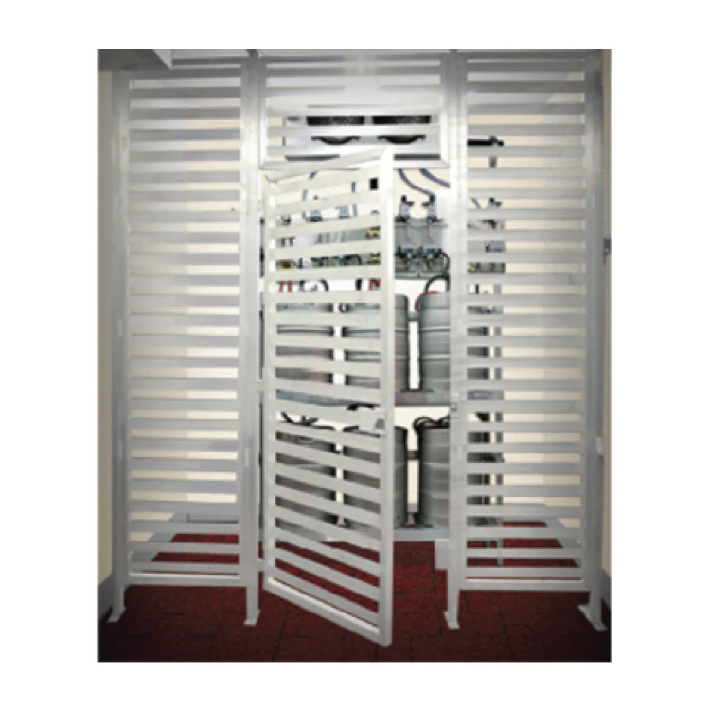 New Age CUSTOM FENCE 68 to 114 Inch Security Enclosure Aluminum Mounted