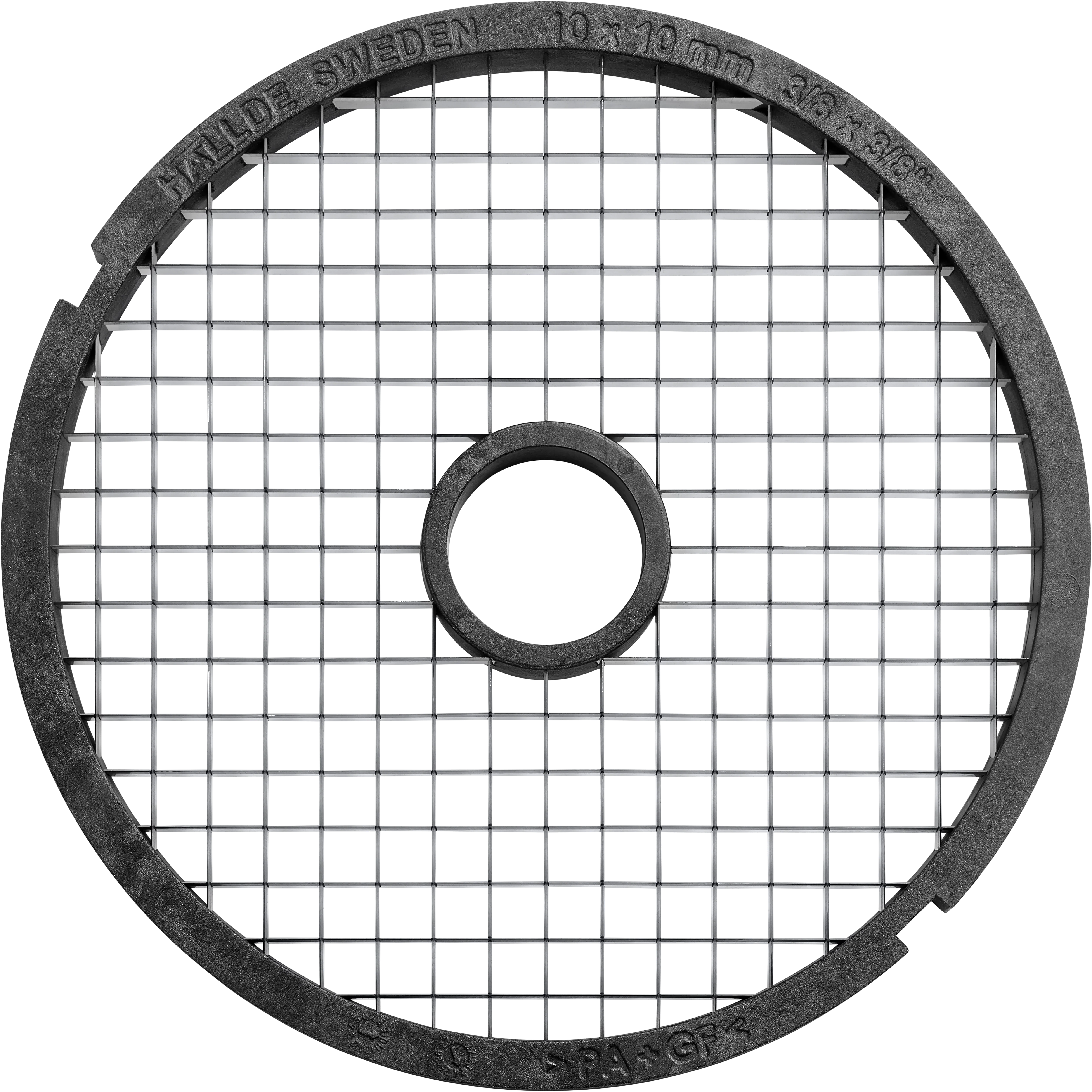 Optional 3/8 Inch Stainless Steel Dicer Plate For CCH34, FP100, FP150 And FP250, Hobart DICEGRD-3/8