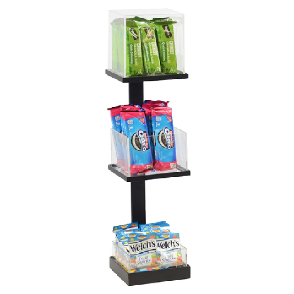Cal Mil 22318-13 6-1/2 Inch Merchandising Stand Fits Acrylic Boxes Metal Black Cal Mil 22318-13 6-1/2 Inch Merchandising Stand Fits Acrylic Boxes Metal Black
