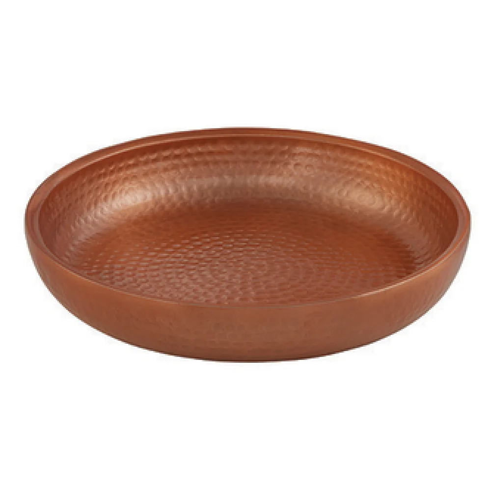 American Metalcraft ADSEAC12 80 Oz Seafood Tray Copper Aluminum Round