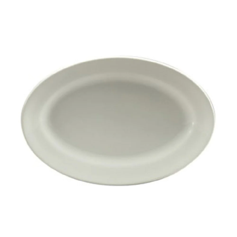 1880 Hospitality R4220000341 9-1/4 Inch Oval Platter Porcelain Bright White