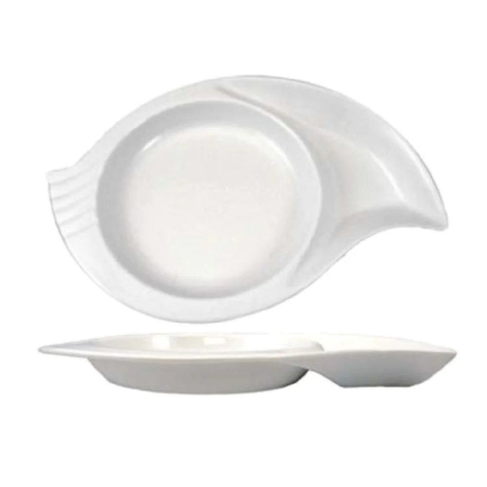 International Tableware SN-16-EW 10 Inch Round Snail Plate Porcelain Lead Free 2 Packs International Tableware SN-16-EW 10 Inch Round Snail Plate Porcelain Lead Free 2 Packs