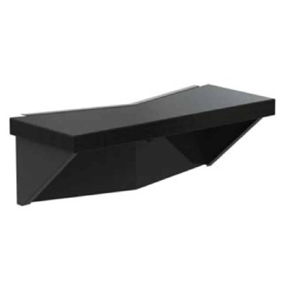 Wood Stone 000-107-1-PC 7' Mantel Bracket Powder Coated Black