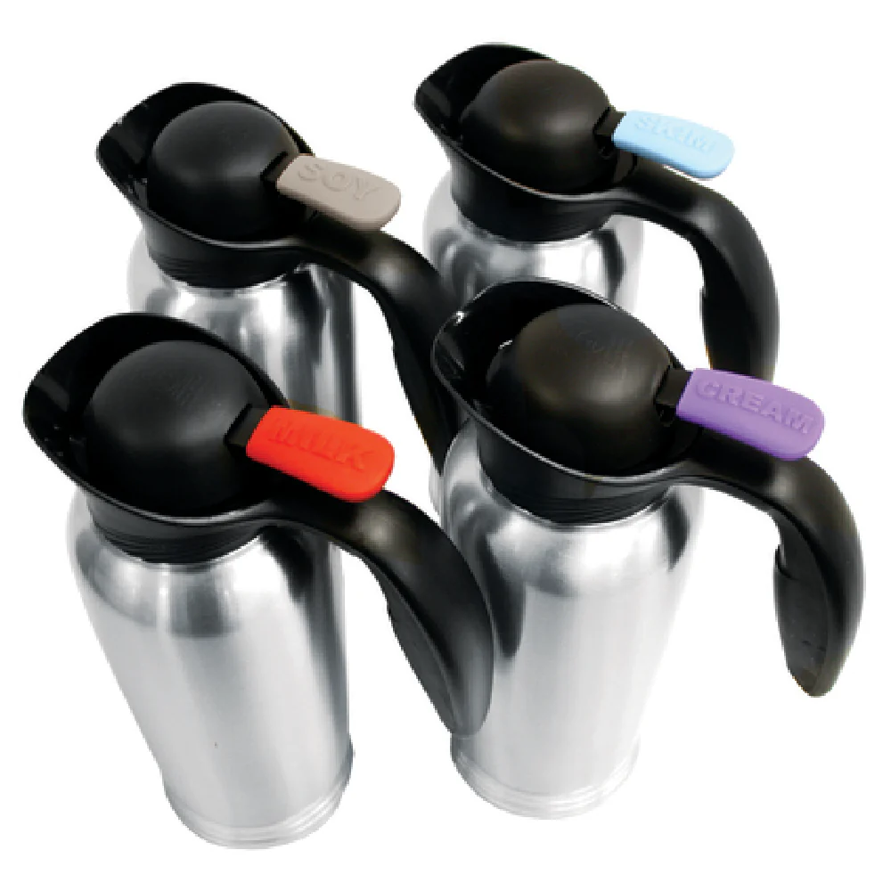 Service Ideas 10-00011-000 4-1/4 Inch Stainless Steel Vacuum Creamer Pack with 4 Variants Service Ideas 10-00011-000 4-1/4 Inch Stainless Steel Vacuum Creamer Pack with 4 Variants