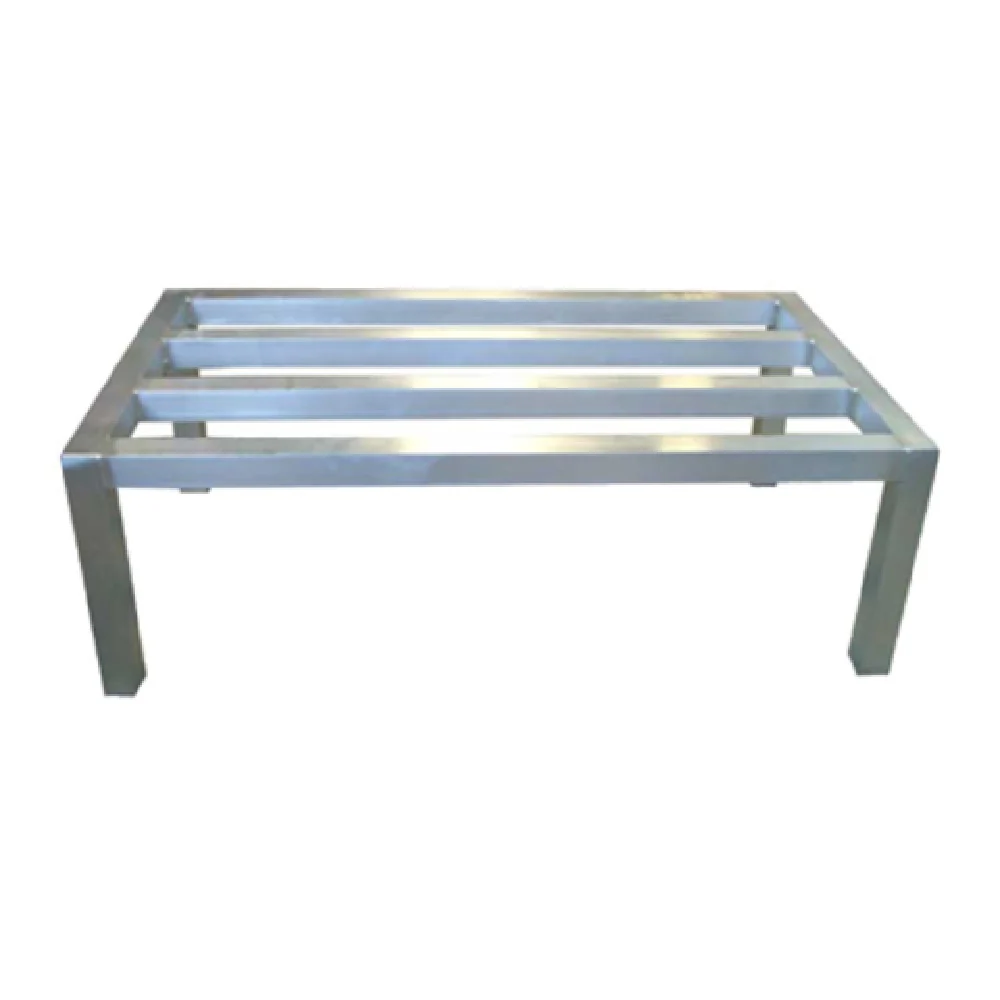 Omcan 22127 60 Inch Dunnage Rack Aluminum Vented 1600 lbs Capacity Omcan 22127 60 Inch Dunnage Rack Aluminum Vented 1600 lbs Capacity
